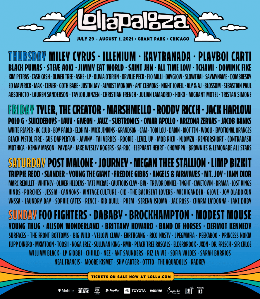Planning My RV Trip to Lollapalooza Music Festival