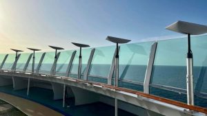 starlink satellites on boat starlink array high speed internet