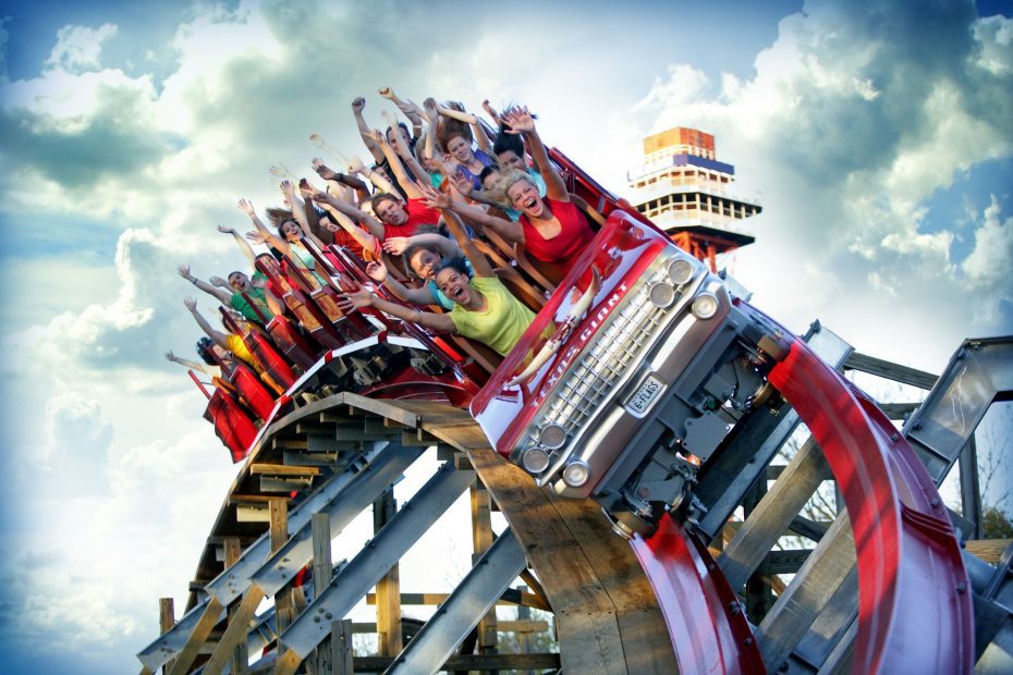 Texas Giant at Six Flags Over Texas