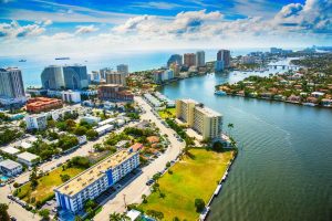 Aerial View of Fort Lauderdale Cost RV rentals near Fort Lauderdale blog main image