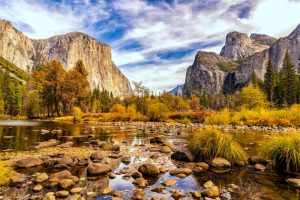 yosemite national park fall campgrounds in California