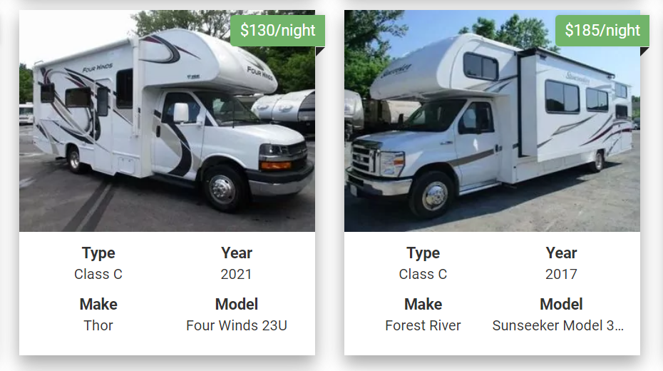 Watkins Glen RV Rentals