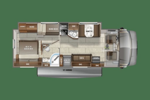 2022 Jayco Jayco with bunks Class C Motorhome for rent in Seymour, IN