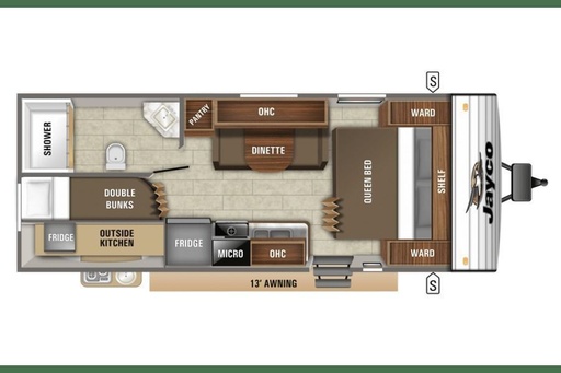 2019 Jayco 224BH Travel Trailer for rent in Seymour, IN