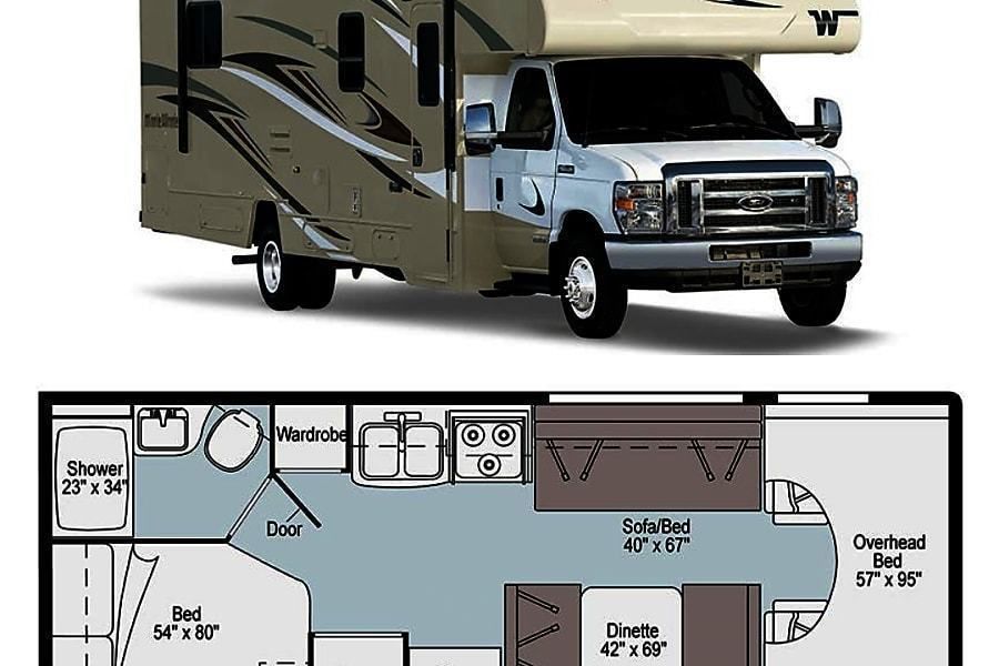 Photo 29 - 2021 Winnebago Class C Motorhome rental photo 31