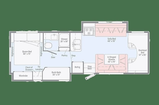 2020 Winnebago Minnie Winnie 31H Class C Motorhome for rent in Reno, NV
