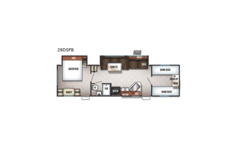 Photo 1 - 2021 Forest River Travel Trailer rental photo 3