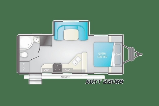 2021 HEART LAND Sundance 221RB Travel Trailer for rent in Reno, NV