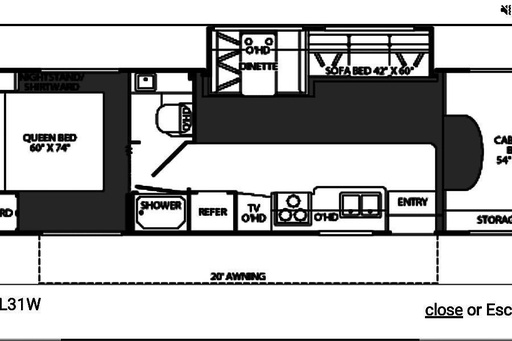 2004 Fleetwood Tioga Sl Class C Motorhome for rent in Yulee, FL