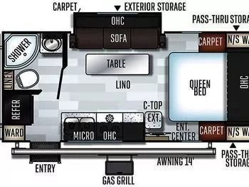 Photo 10 - 2020 Forest River Travel Trailer rental photo 12