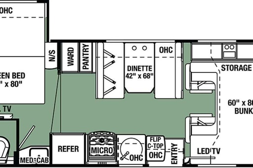 2018 Forest River Forester Class C Motorhome for rent in Irvine, CA