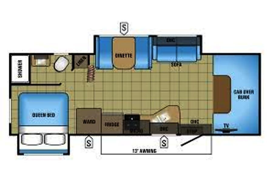 Photo 12 - 2017 Jayco Class C Motorhome rental photo 14
