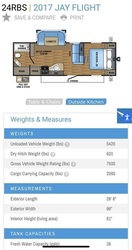 2017 Jayco JAY FLIGHT Travel Trailer for rent in North Las Vegas, NV