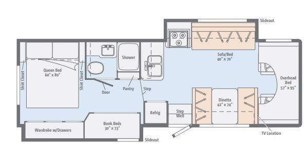 Photo 13 - 2015 Winnebago Class C Motorhome rental photo 15