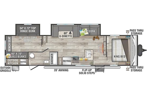2021 Sportsmen 332BHKLE Travel Trailer for rent in Hesperus, CO