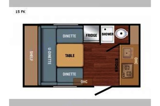 2020 Braxton Creek Plus15 FK Travel Trailer for rent in Corona, CA