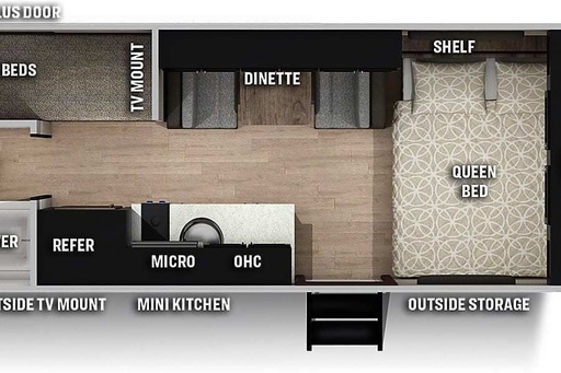 2021 Cherokee 16BHS(63s) Travel Trailer for rent in Savage, MN