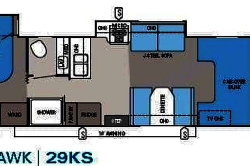 2014 Jayco Greyhawk Class C Motorhome for rent in Oakland, OR