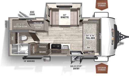 2021 Forest River Geo Pro Travel Trailer for rent in Portland, OR