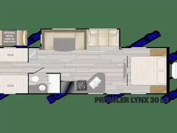 2019 HEART LAND 30LX Prowler Lynx Unit Travel Trailer for rent in Bay St. Louis, MS