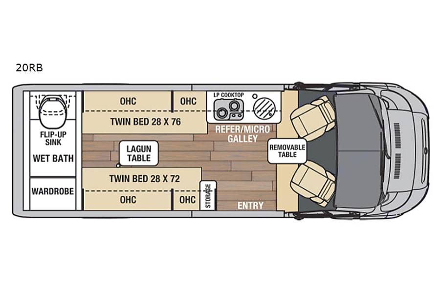 Photo 14 - 2021 Coachmen Class B Motorhome rental photo 16