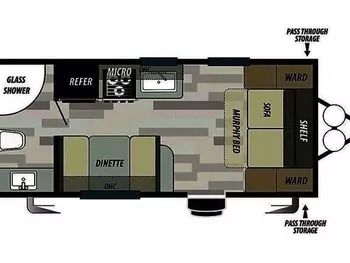 2017 Forest River Wildwood Travel Trailer for rent in Queen Creek, AZ
