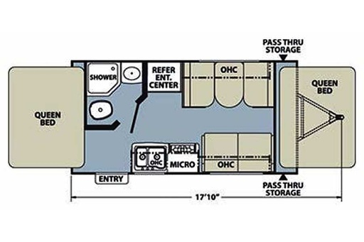 2012 Coachmen Apex 17REX Travel Trailer for rent in Cokato, MN