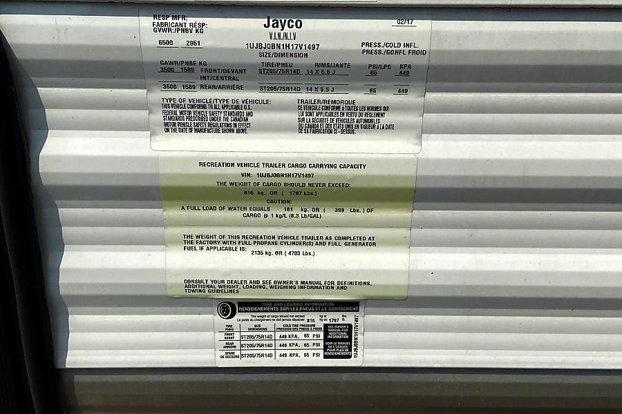 Photo 9 - 2017 Jayco Travel Trailer rental photo 11