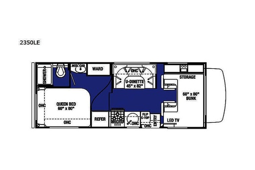 2020 Forest River Sunseeker 2350LEF Class C Motorhome for rent in Elkhorn, WI