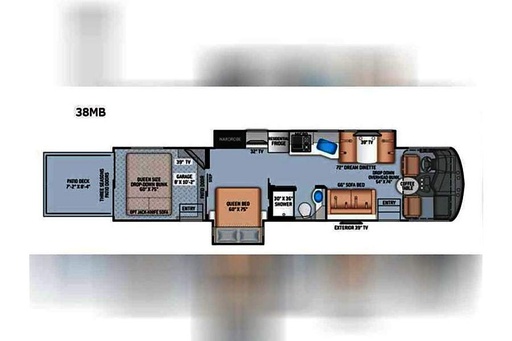 2022 Thor Outlaw 38MB Class A Motorhome for rent in Marietta, GA