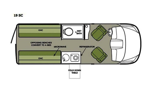 2022 Tiffin Motorhomes Cahaba 4x4 Class B Motorhome for rent in Marietta, GA