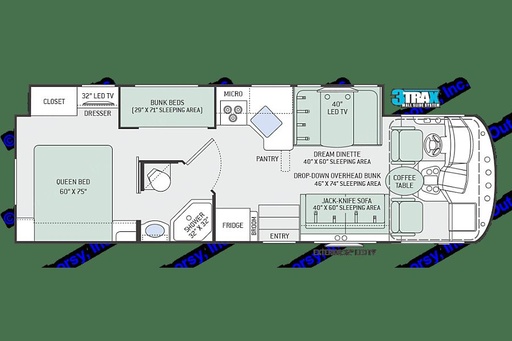 2021 Thor Motor Coach ACE 30.2 Class A Motorhome for rent in Marietta, GA