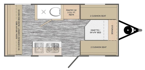 2022 Travel Lite Rove Lite 14BH Travel Trailer for rent in San Antonio, TX