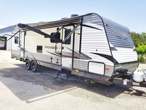 2020 Pioneer Toyhauler RG28 Travel Trailer for rent in San Antonio, TX