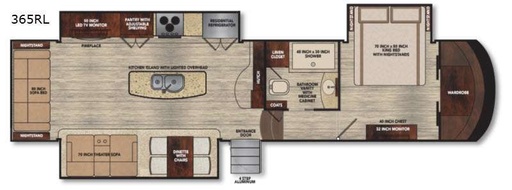 2017 Tiffin Motorhomes Vilano 365RL Fifth Wheel for rent in San Antonio, TX