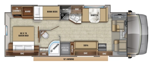 2020 Jayco Redhawk 31F Bunks Class C Motorhome for rent in San Antonio, TX