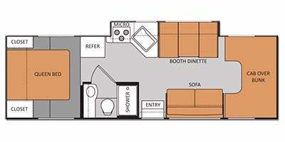 2013 Thor Freedom Elite 28z Class C Motorhome for rent in Dallas, GA