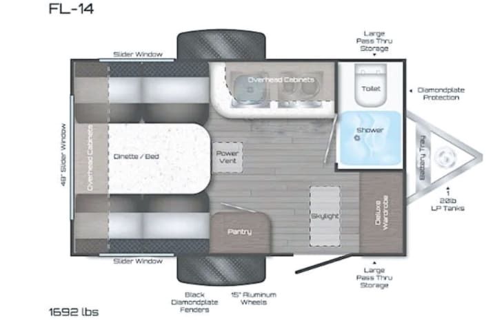 Photo 6 - 2018 Travel Lite Travel Trailer rental photo 8