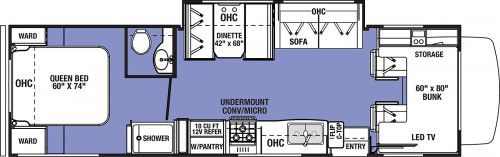 2021 Forest River SUNSEEKER 2850 Class C Motorhome for rent in Zionsville, IN