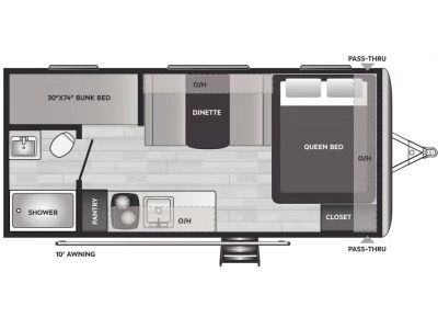 2022 Keystone Springdale Travel Trailer for rent in Enon, OH
