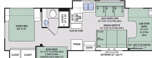 2018 Thor Motor Coach Freedom Elite Class C Motorhome for rent in Idaho Falls, ID