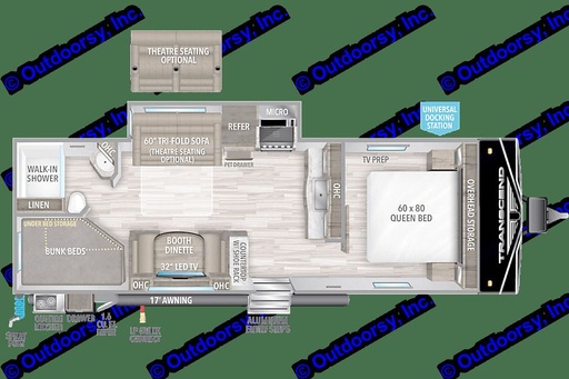 2020 Grand Design Transcend Xplor Travel Trailer for rent in Bastrop, TX