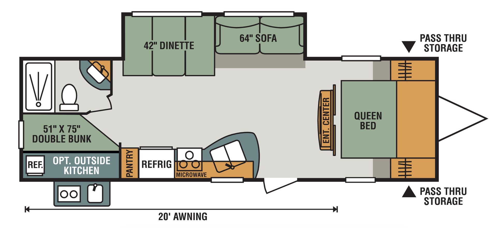 Photo 10 - 2018 K-Z Travel Trailer rental photo 12