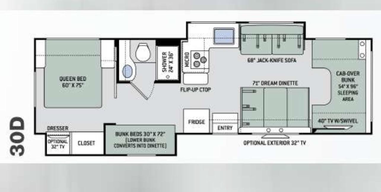Photo 41 - 2019 Fourwinds Class C Motorhome rental photo 43