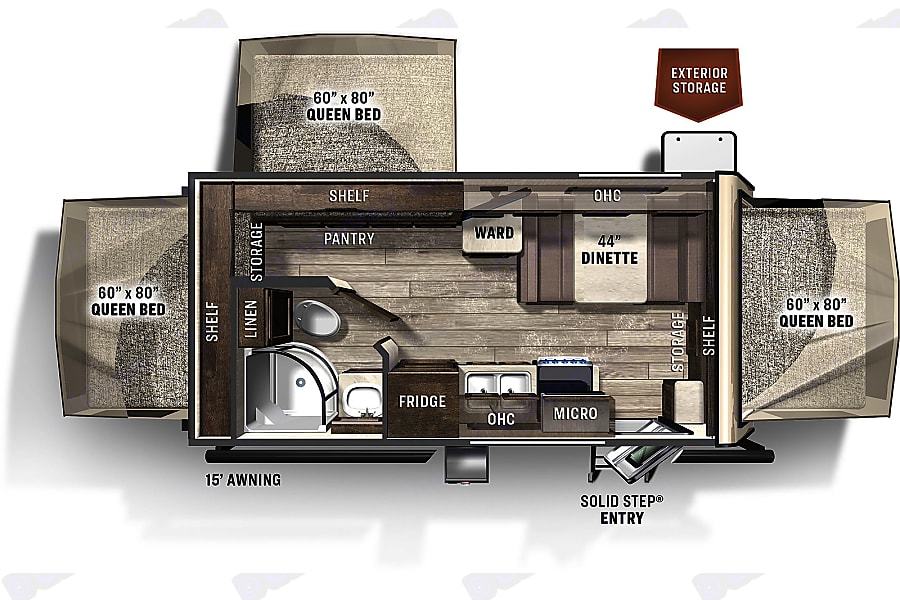 Photo 18 - 2022 Rockwood Travel Trailer rental photo 20