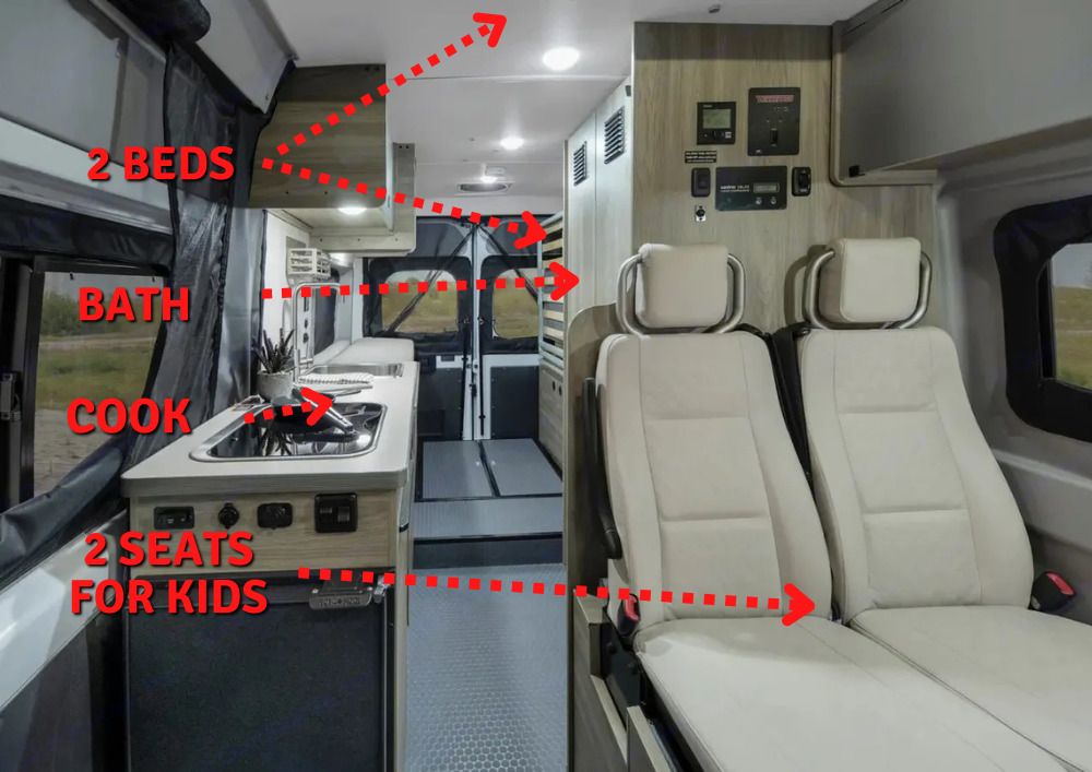 Photo 2 - 2021 Winnebago Class B Motorhome rental photo 4