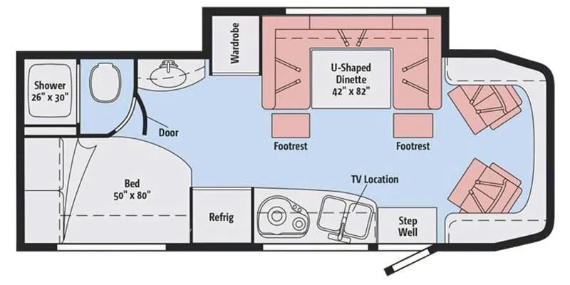 Photo 2 - 2018 Winnebago Class C Motorhome rental photo 4