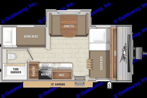 2021 Jayco Jay Flight SLX 7 (184BS) Travel Trailer for rent in Nashville, TN