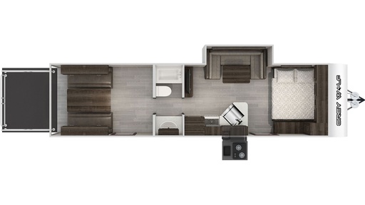 2018 Cherokee 27RR Toy Hauler for rent in McHenry, IL