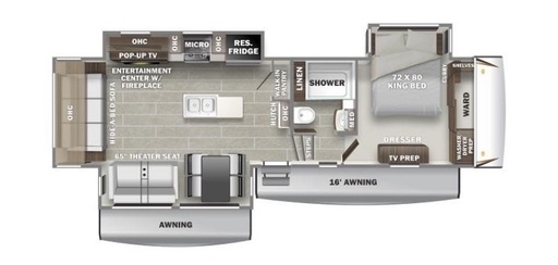 2021 Heartland Rv Cyclone Fifth Wheel for rent in Riverside, CA